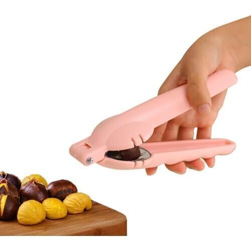 1PCs Stainless Steel Kitchen Nut Sheller Nut Peeling Machine Clip Tool Nutcracker Clip Cookie Broken Almond Walnut