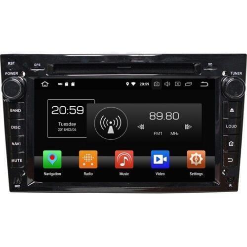4GB RAM 2 din 7" Android 8.0 Car Stereo DVD Radio GPS Navigation for Opel Vectra Antara Zafira Corsa Meriva Astra 32GB ROM