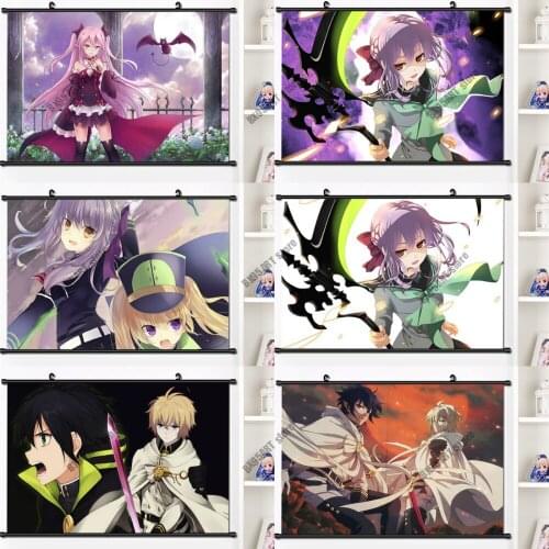 5D Diamond Painting Anime Manga Seraph of The End Cross Stitch Kits Mosaic Diamond Embroidery Full Square Drill Home Decoration
