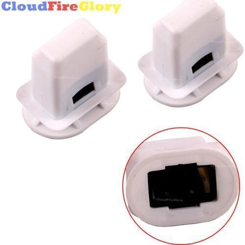 For Audi Q7 A4 S4 A5 A6 RS4 RS5 RS6 RS7 For Seat For Skoda 1Pcs Or 2Pcs White Nylon Rear Row Seats Screw Grommet 4L0886373