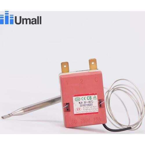85C electric water heater temperature thermostat control valve switch probe switch hot water heater parts
