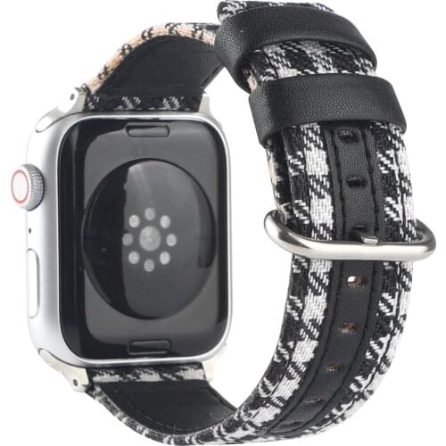 Good Quality Fabric Watch Band Strap for Apple Watch 6 5 4 3 2 1 SE Band 44mm 40mm 42mm 38mm Watchband for iWatch Accessories