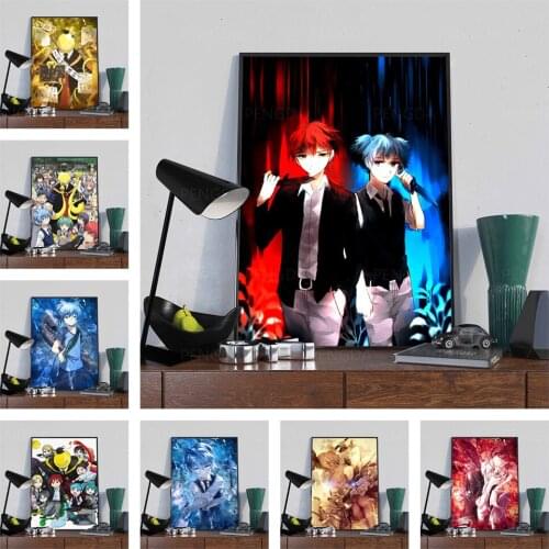 Canvas HD Prints Painting Wall Artwork Assassination Classroom Poster Japanese Anime Home Decor Modular Pictures For Living Room