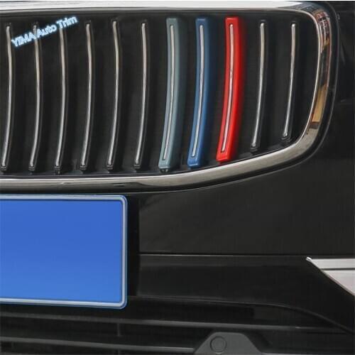 Lapetus Auto Styling Front Grille Insect Screening Mesh Insert Protection Net Cover Trim Fit For VOLVO S90 2017 2018 2019 2020