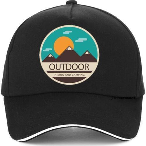 Summer outdoor hiking and camping cap Unisex Cartoon print Baseball Cap 100%Cotton High Quality adjustable Snapback hat