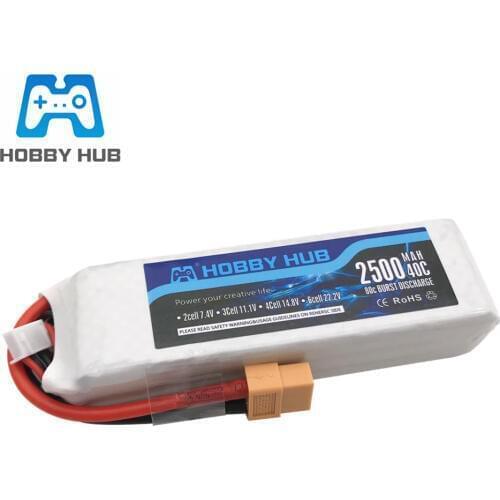 11.1V 2500mAh Lipo Battery For RC Toys Car Boats Parts 2200mah 3s Lithium battery 11.1v Drone Battery For RC X16 X21 X22