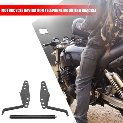 Navigation Phone Mount Stand GPS Aluminum Bracket Motorcycle Accessories for Suzuki V Strom 650 DL650 2017 2018 2019