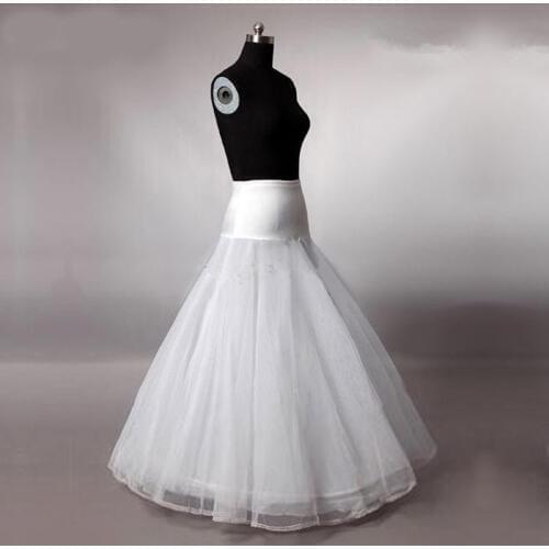 2018 New Arrives 100% High Quality A Line Tulle Wedding Bridal Petticoat Underskirt Crinolines for Wedding Dress