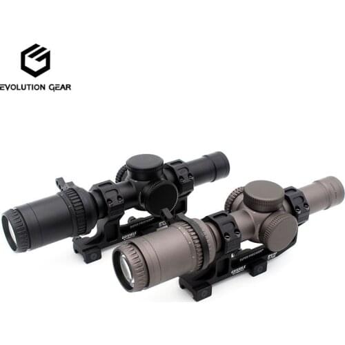 EvolutionGear RZ HD GEN2-E 1-6X24mm LPVO airsoft wargame real steel sight firearms