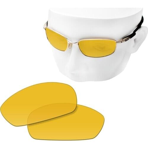 OOWLIT Replacement Lenses HD Yellow for-Oakley Blender OO4059 Sunglasses
