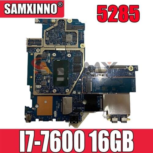 Working for Dell 5285 motherboard CN-0P8F3H 0P8F3H P8F3H BAJ00 LA-D891P I7-7600 16GB 100% tested well