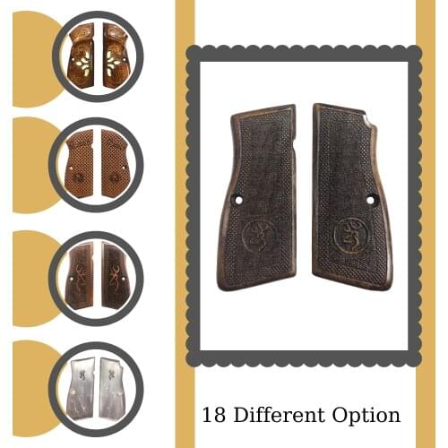 Browning Laser Engraved Grips Gun Grips Gun Accessory Hunting Gun Pistol Grips 7