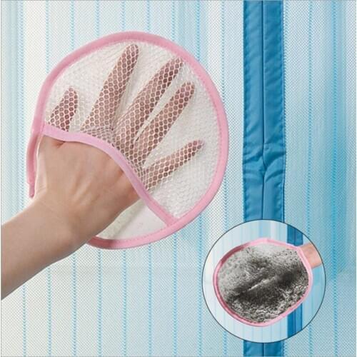 Window screening cleaning cloth vacuum household gauze dust household gloves thickened 2 pieces