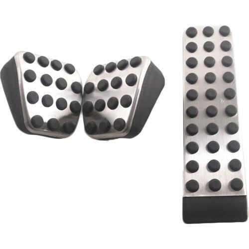 Sport Comfortable stainless steelFuel Brake Footrest Pedal MT AT for Mercedes BENZ C E S