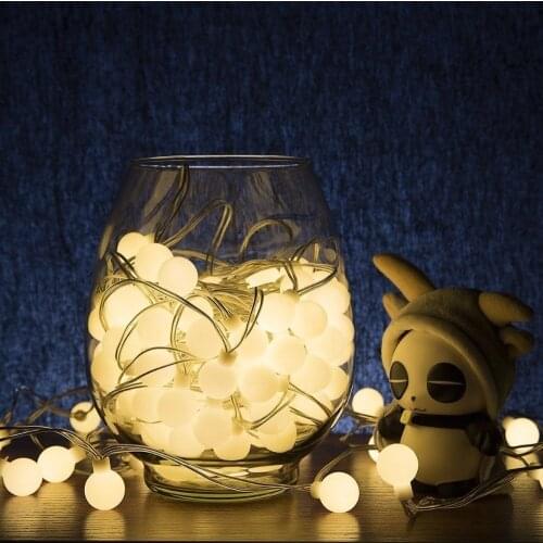 Tiny Ball Led | İp Mini Led Strip | Ornament Decor Bulb Plug-Battery-Powered Decor Marriage Proposal A Romantic night