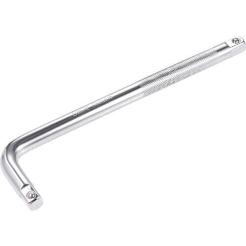 Socket Breaker Bar 1/2-inch L-shaped Extension Bar Wrench Square Drive Steel Cr-V