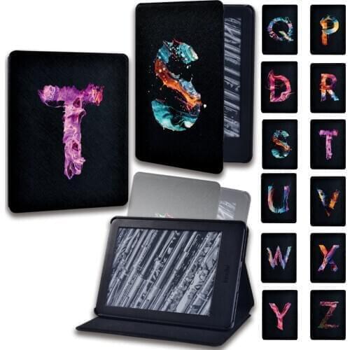 Shockproof Bracket Soft Shell Tablet Case for Amazon Kindle Paperwhite(5th/6th/7th/10th)/Kindle(10th /8th)6" Letter Series + Pen