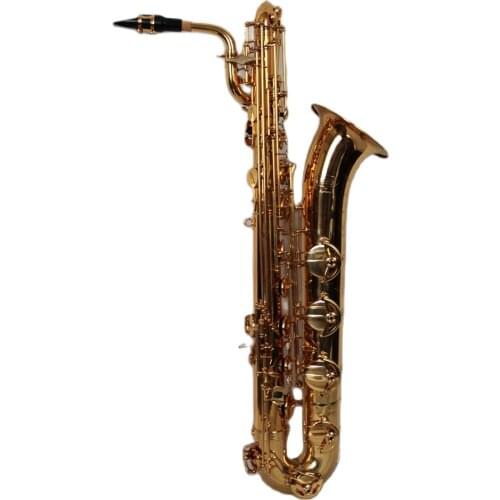 High Grade professional Gold plated Tone Eb Baritone Saxophone