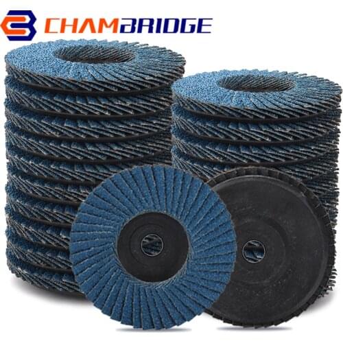 3 Inch Flat Flap Discs Grit 60 Sanding Discs Abrasive Flap Grinding Wheels Blades Wood Cutting for Angle Grinder 1/2/5/10/15Pcs