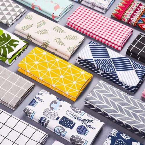 150cmx100cm Cotton Linen Linen Tablecloth Plaid Flower Cloth Background Cloth Ins Hanging Cloth Curtain Sofa Sewing Fabric