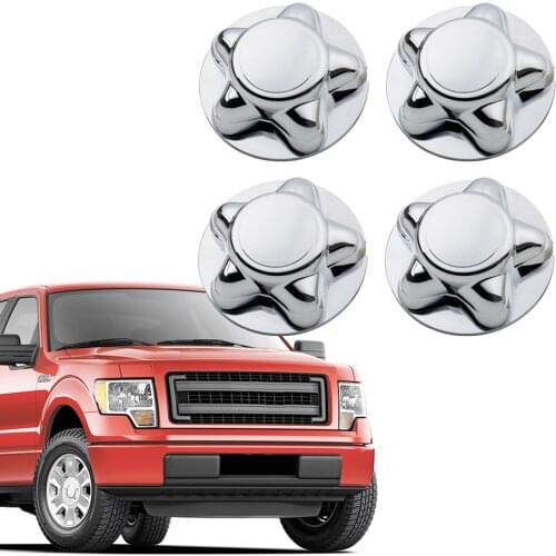 4 Pcs 7" Center Hub Cap With 5Lug Steel Wheel for Ford F150 1997 1998 1999 2000