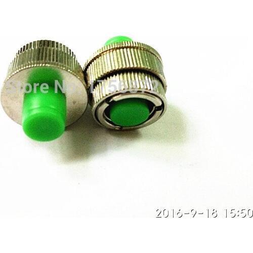 5 Pieces/lot High Quality FC-FC/APC Adjustable Decay Attenuator 0-30dB Variable Fiber Optic Attenuator