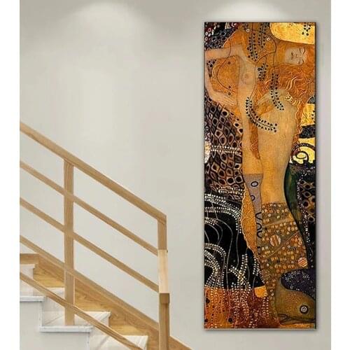 Large size 5D Diy Diamond Painting Cross Stitch round Square mosaic Diamond Embroidery Abstract Gustav Klimt Classical EE1743