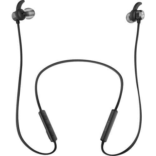 Moveski D3X Wireless Sports Earphones Built-in Mic Bluetooth 4.2 Earbuds Headsets Secure Fit for Sports Gym Running Workout