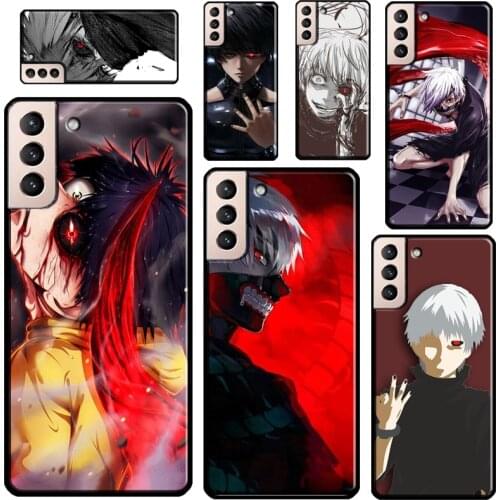 Tokyo Ghoul Kaneki Ken Cover For Samsung Galaxy S21 Ultra Note 20 Note 10 S8 S9 S10 S20 Plus S20 FE Phone Case