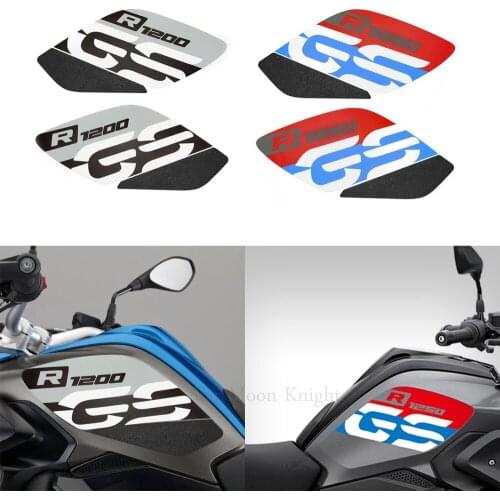 For BMW R1200GS GS R1250GS Motorcycle Tank Traction Side Pad Gas Fuel Knee Grip reflective Sticker Decal protective pad Non-slip