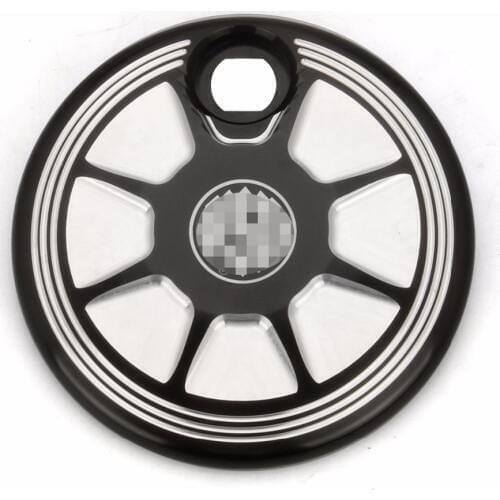 For harley Touring FLHX FLTRX 2008-2017 Burst Performance Machine gas Fuel Tank Console Door Cover for street glide