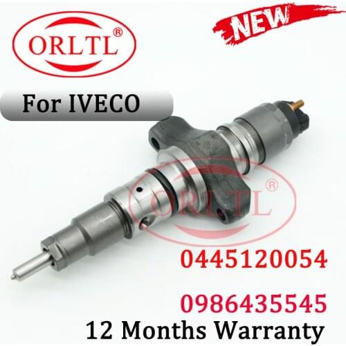 ORLTL 0986435545 Fuel Jet 0445120054 Common Rail Injector 0 445 120 054 Auto Engine Parts 0445 120 054 for Iveco Euro Cargo