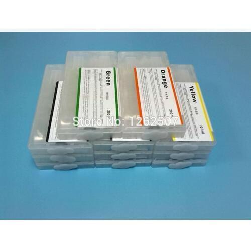 Hot selling T6551-T6559,T655A,T655B 200ml OEM Size Refillable ink Cartridge with Chip For Epson stylus pro 4910 Printer