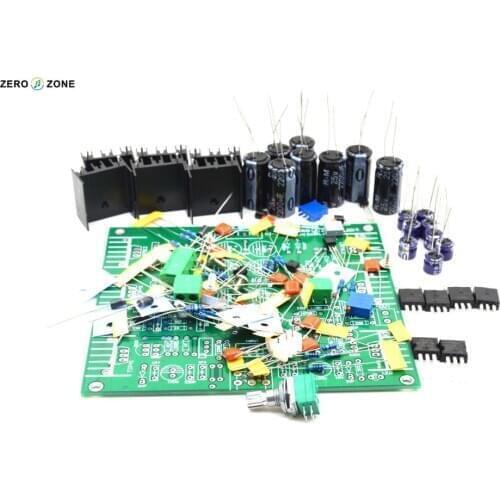 GZLOZONE JLH HOOD1969 Class A Headphone power amplifier DIY Kit Preamplifier kit