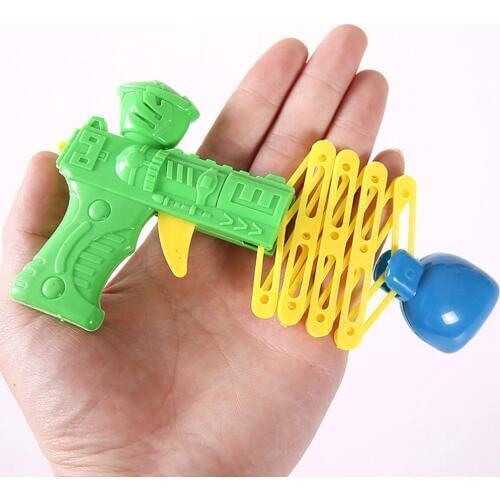 Cat Dog Retractable Fist Shooter Trick Toy Funny Kitten Puppy Interactive Toys random color