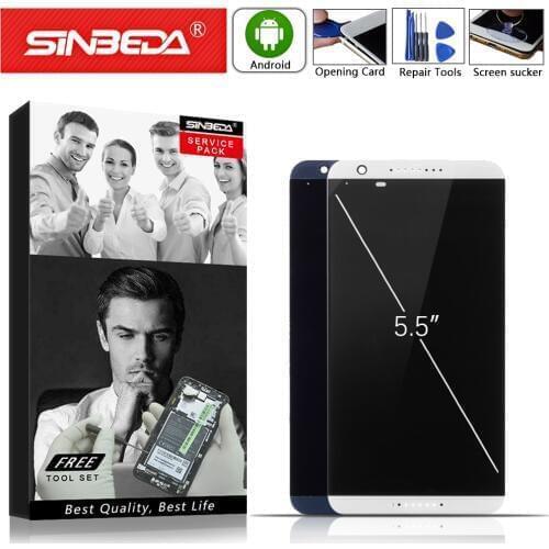 Single SIM 5.5" IPS LCD Display For HTC Desire 820 D820 820U 820Q Touch Screen with Frame Digitizer For HTC Desire 820 Display
