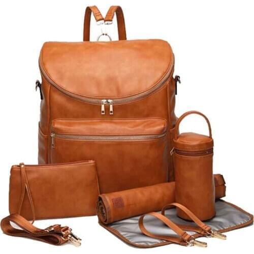 Fashion Multifunction Mother-baby Backpack Diaper Bags Travel Handbag Waterproof A69C