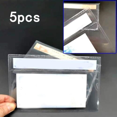 Commemorative Paper Money Sleeves Banknote Collection Protection Storage Bags