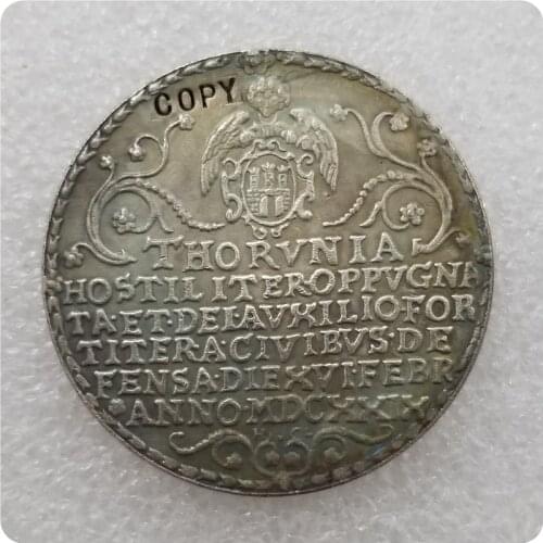 Poland:Talar THORVNIA (Torun) ANNO "MDC" XXIV COPY commemorative coins-replica coins medal coins collectibles