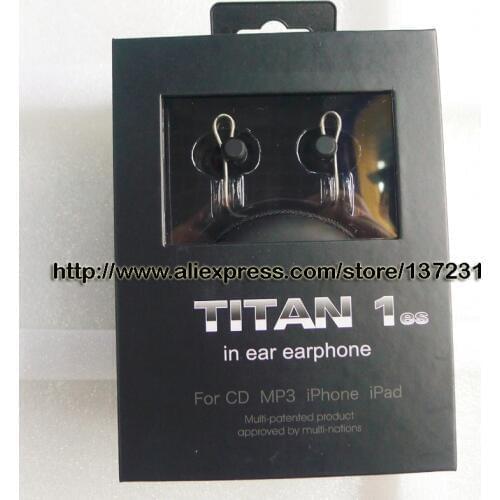Hot NEW DUNU Titan1ES earphones high quality sports ear Titan 1es HIFI in ear Over the ear with guide for movement