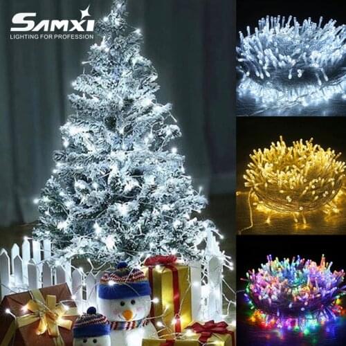 LED String Light 10M 20M 50M Wedding Decoration Lamp Christmas Holiday Lights Fairy Lights Room Decoration Accessories Garland
