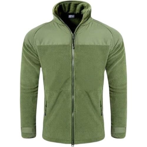 Outdoor Winter Tactical Soft Shell Fleece Warm P300 Jackets Mens Hunting Camping Hiking Sportswear Army Thermal Jacket Coats