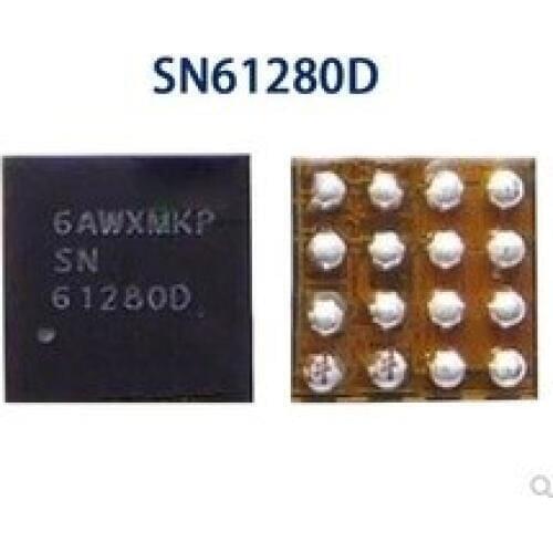 100pcs/lot Original new SN61280D SN 61280D for iPhone 7G 7 plus 7+ 7P 7plus I7 U2301 camera power supply ic chip 16pins