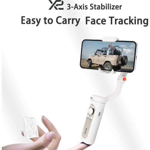 Hohem iSteady X2 X 2 3 Axis Handheld Stabilizer Face Tracking Smart Anti-shake Selfie Stick for Smartphone Action Camera iPhone