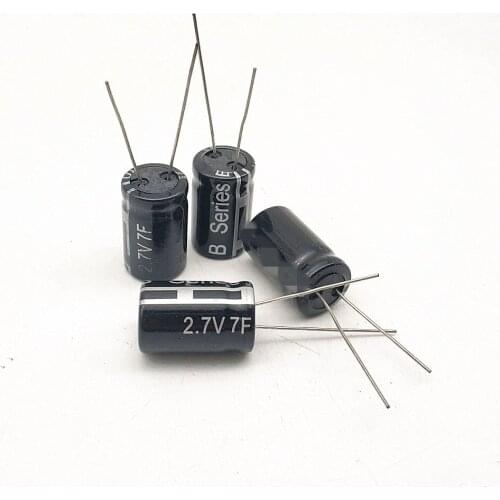 3pcs Original 2.7V7F B Series Super High Current Toy Power Supply 2.7V 7.0F Driving recorder capacitor 2.7V 7F