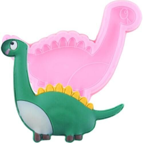 Dinosaur Fondant Silicone Molds Baby Birthday Cake Border Cake Decorating Tools Candy Clay Chocolate Gumpaste Molds Baking Mould