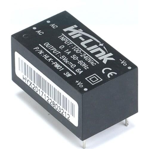 HLK-PM01 AC-DC 220V to 5V Step-Down Power Supply Module Intelligent Household Switch Power Supply Module
