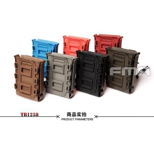 FMA TB1258 Tactical Soft Shell Scorpion Pouch 7.62 Fast Mag Carrier total 7-color