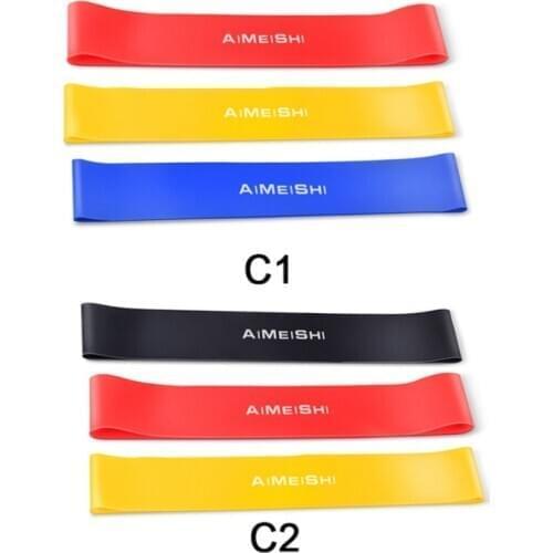 Best Latex Resistance Loop Bands Resistance 2 Exercise Bands Home Fitness Stretching Strength Training Exercise Bands Legs Butt