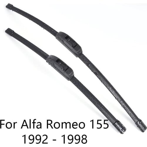 Car Windshield Wiper Blades for Alfa Romeo 155 form 1992 1993 1994 1995 1996 1997 1998 Car Windscreen wiper Rubber